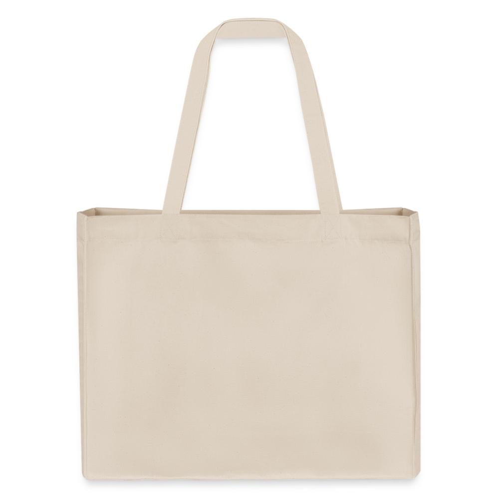 Borsa shopping in tessuto riciclato | Stanley/Stella - bianco naturale