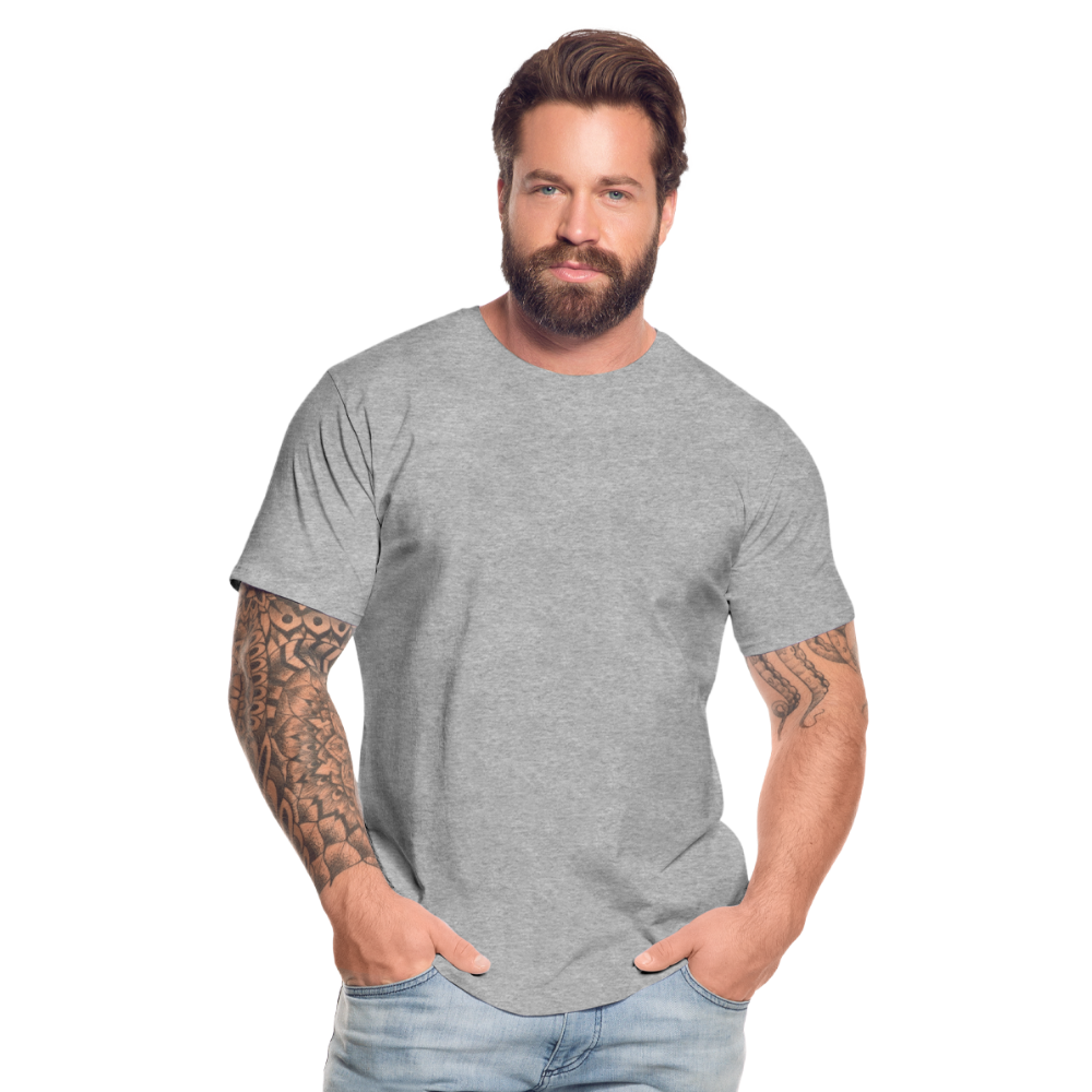 Maglietta ecologica premium da uomo | Spreadshirt - grigio melange