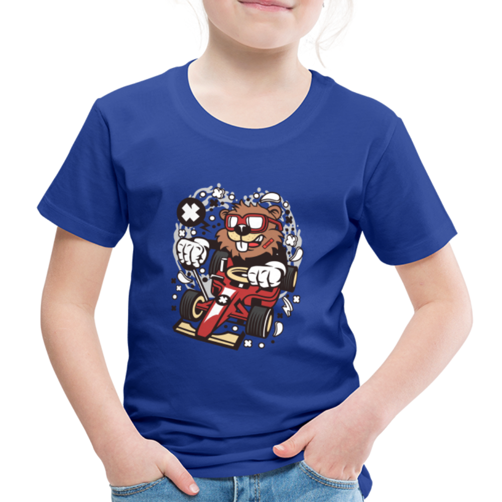 Maglietta Premium per bambini | Spreadshirt | Beaver Racer - blue royal