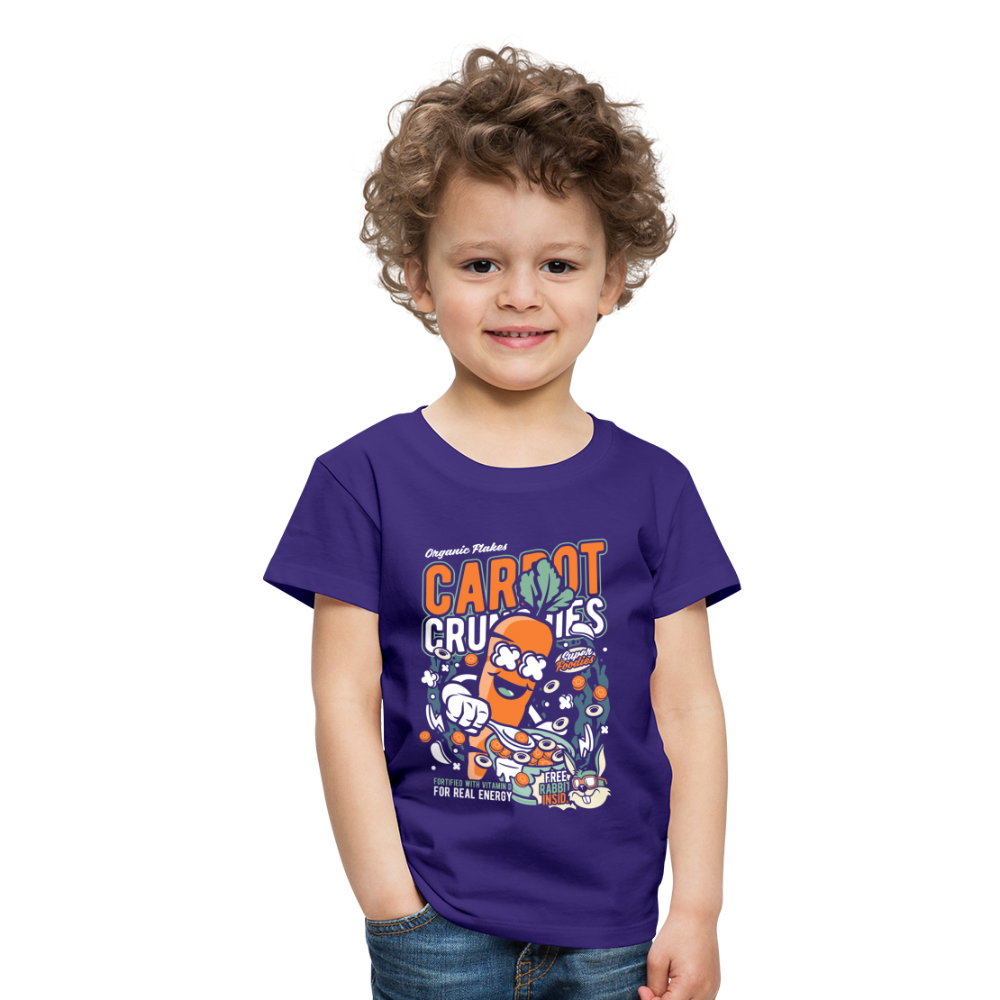 Maglietta Premium per bambini | Spreadshirt | Carrot Crunchies - viola