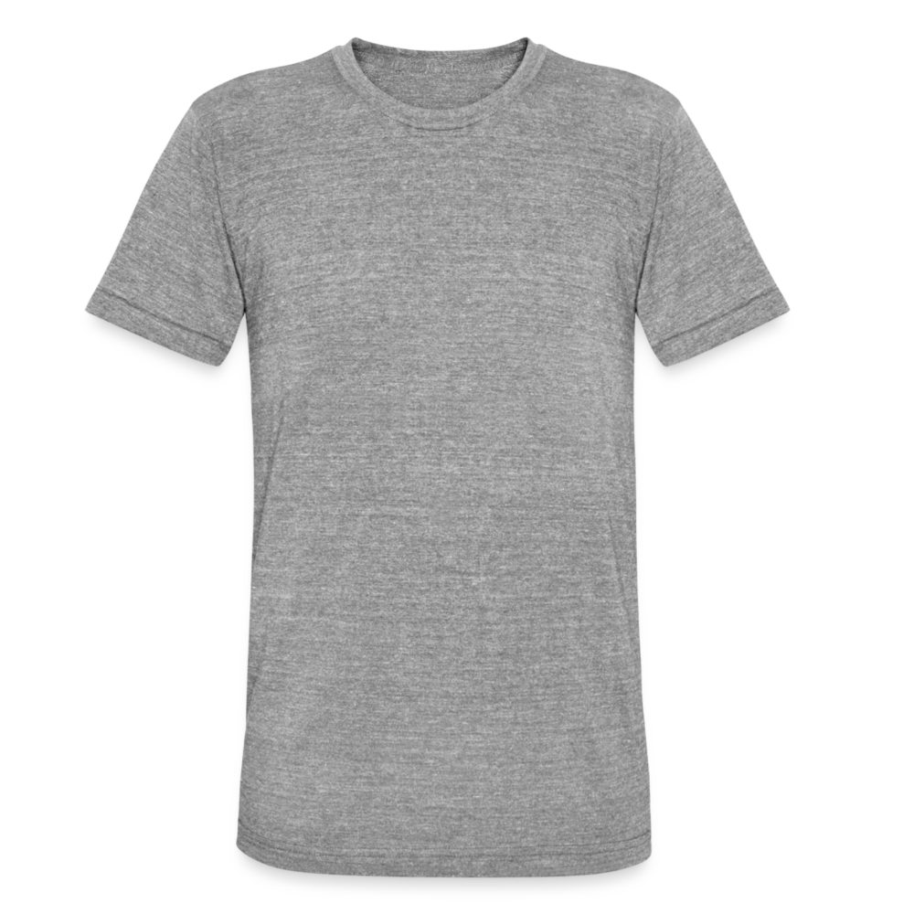 Maglietta unisex tri-blend di Bella + Canvas - grigio melange