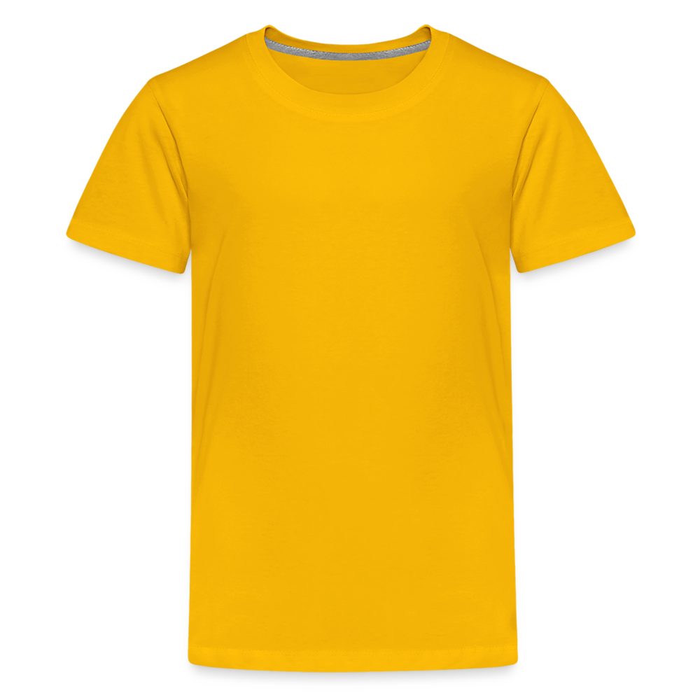 Maglietta Premium per ragazzi | Spreadshirt - giallo sole