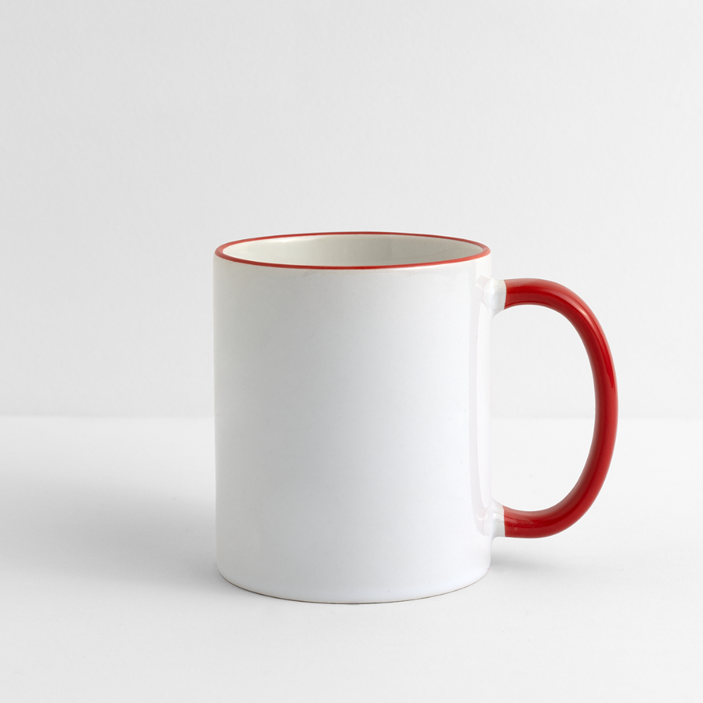 Tazza Stampa 360 | groener - bianco/rosso