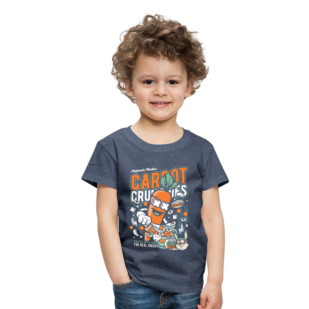 Maglietta Premium per bambini | Spreadshirt | Carrot Crunchies - bluastro