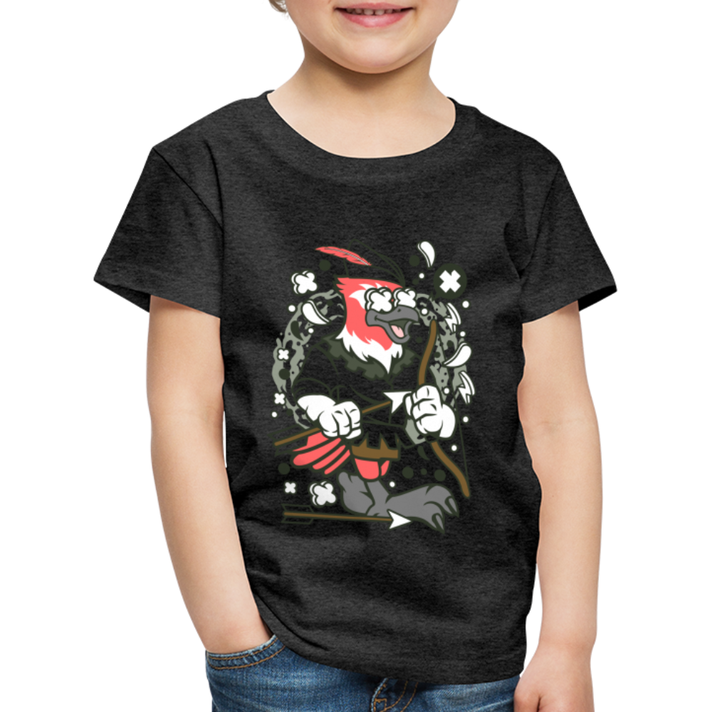 Maglietta Premium per bambini | Spreadshirt | Bird Robin - antracite