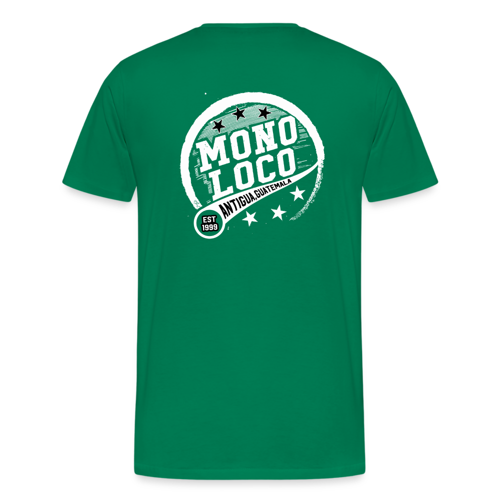 Maglietta Premium da uomo | Spreadshirt | Mono Loco - verde kelly