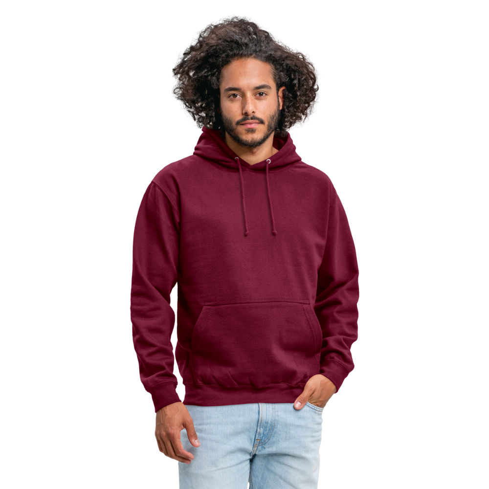 Felpa con cappuccio unisex | AWDis - rosso bordeaux