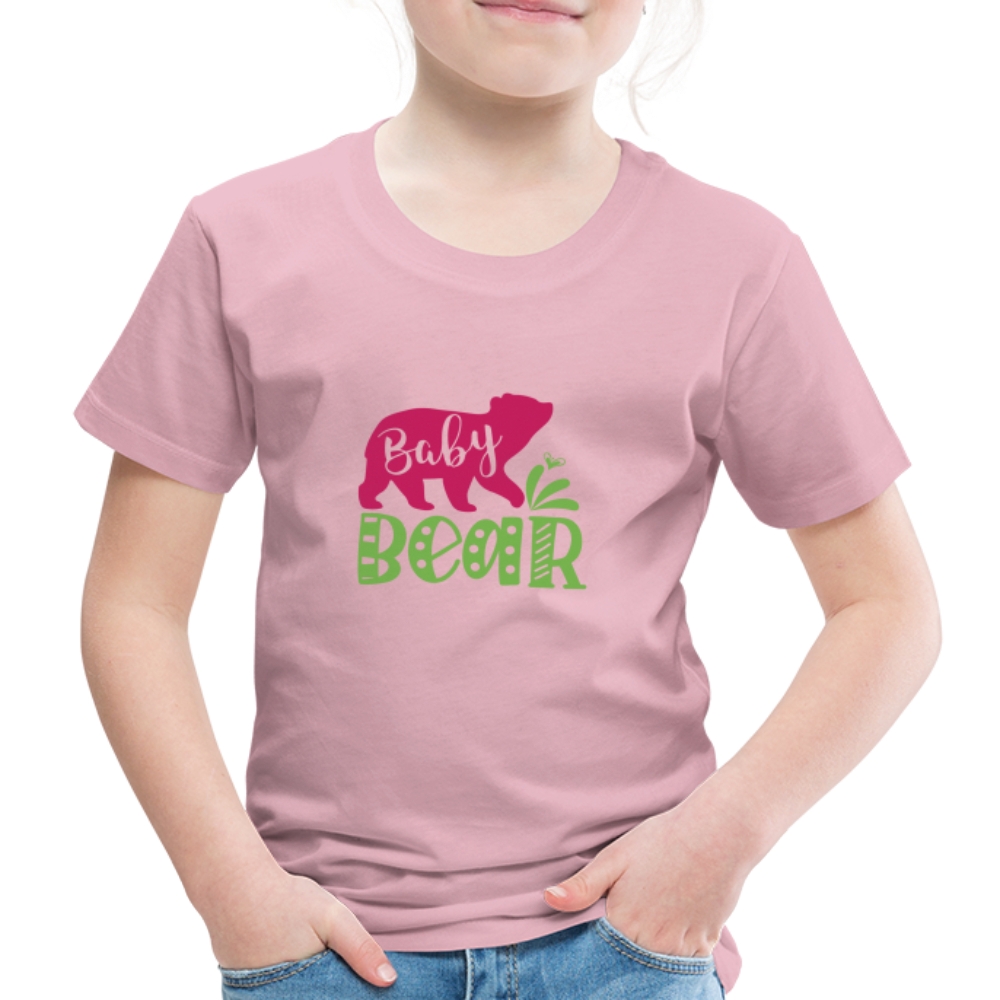 Maglietta Premium per bambini | Spreadshirt | Baby Bear - rosa chiaro