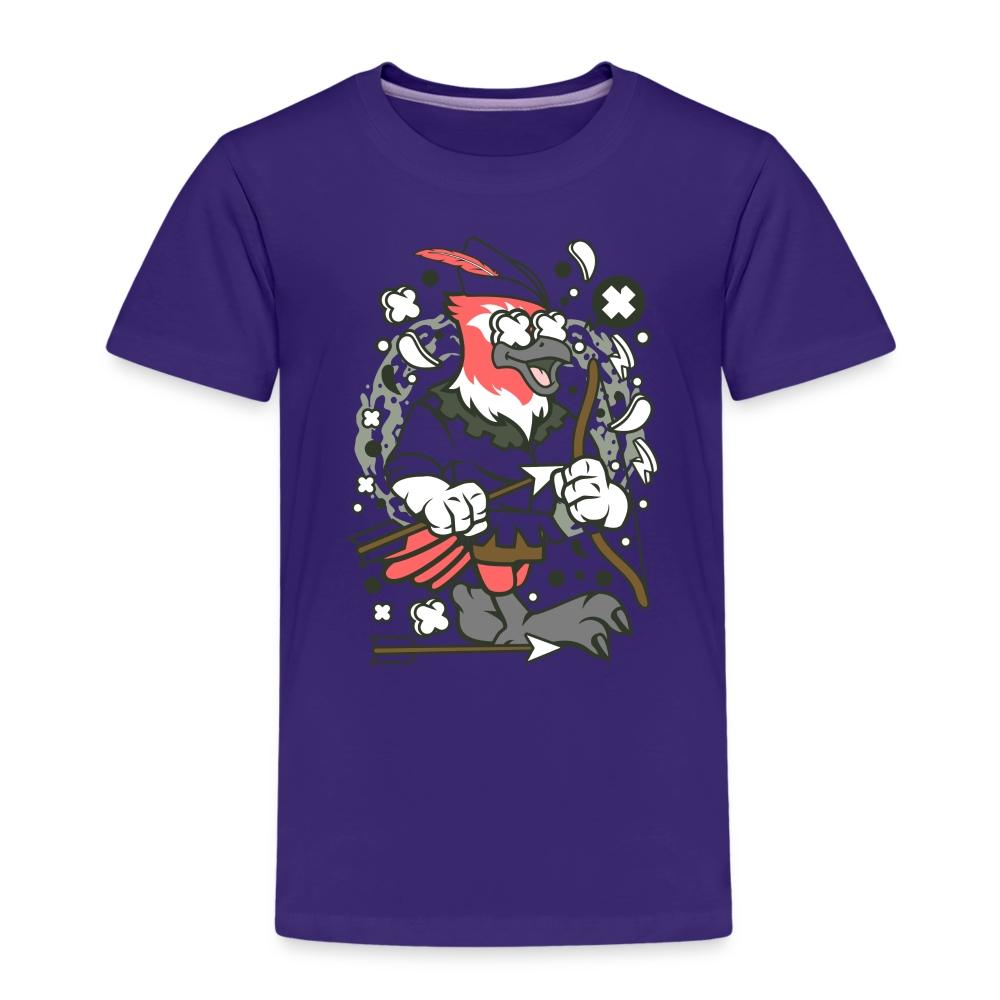 Maglietta Premium per bambini | Spreadshirt | Bird Robin - viola