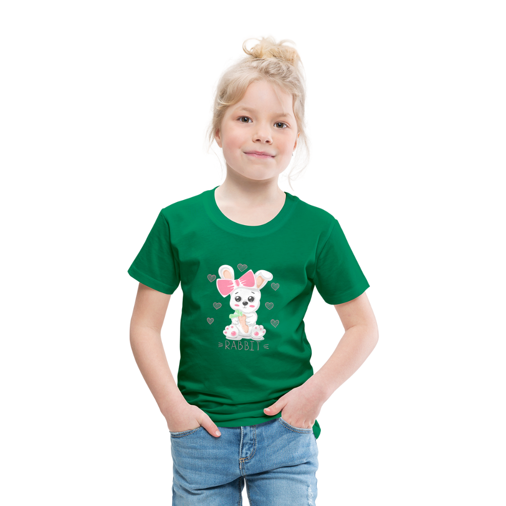 Maglietta Premium per bambini | Spreadshirt | Rabbit - verde kelly