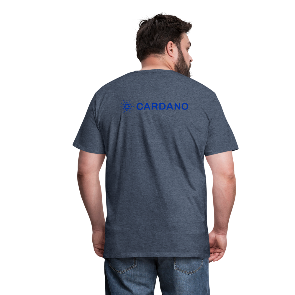 Maglietta Premium da uomo | Spreadshirt | Cardano™ #2 - bluastro