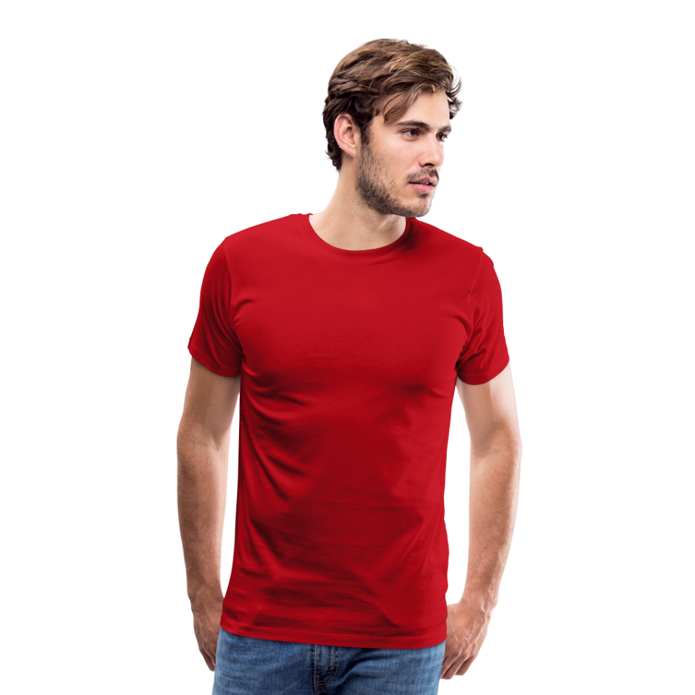 Maglietta Premium da uomo | Spreadshirt - rosso