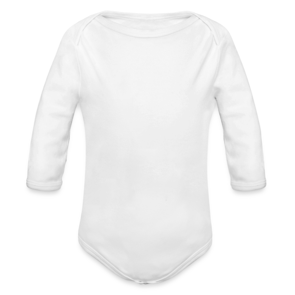 Body ecologico per neonato a manica lunga | Spreadshirt - bianco