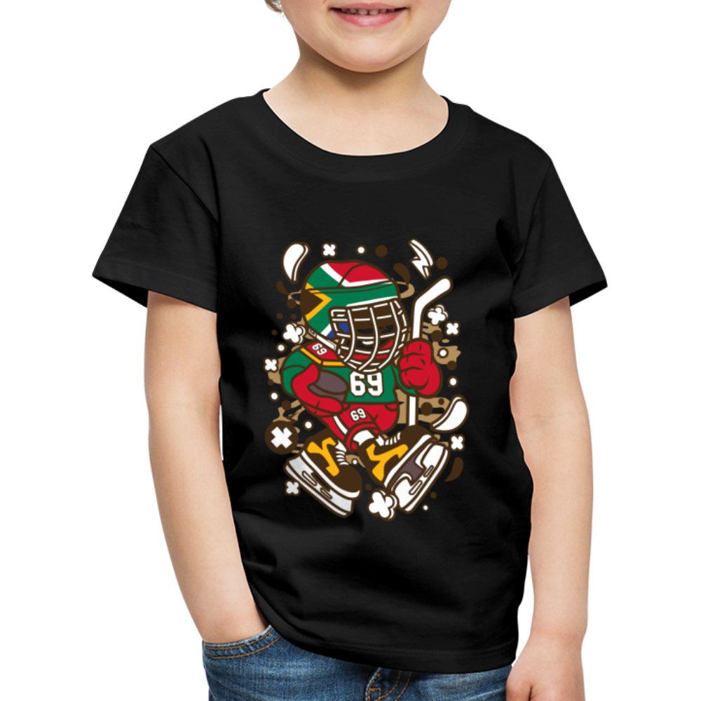 Maglietta Premium per bambini | Spreadshirt | Hockey Kid - nero