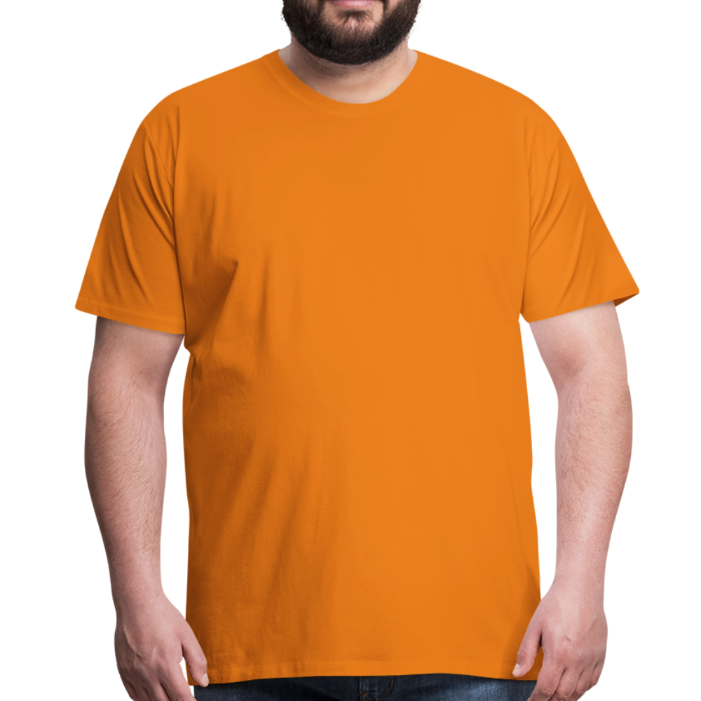 Maglietta Premium da uomo | Spreadshirt - arancione