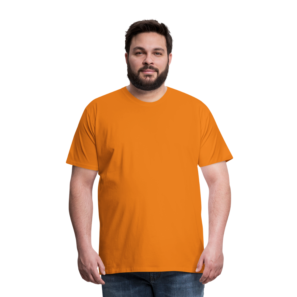 Maglietta Premium da uomo | Spreadshirt - arancione