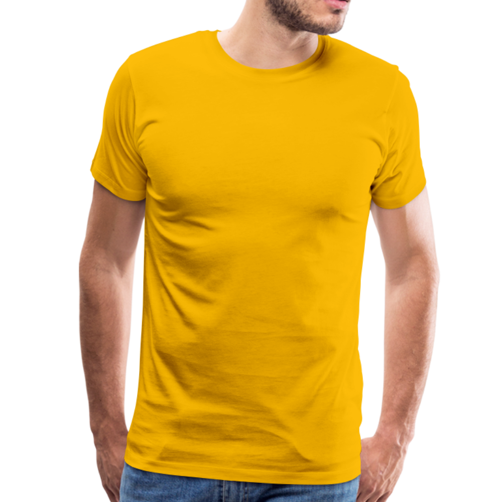 Maglietta Premium da uomo | Spreadshirt | New York Style - giallo sole