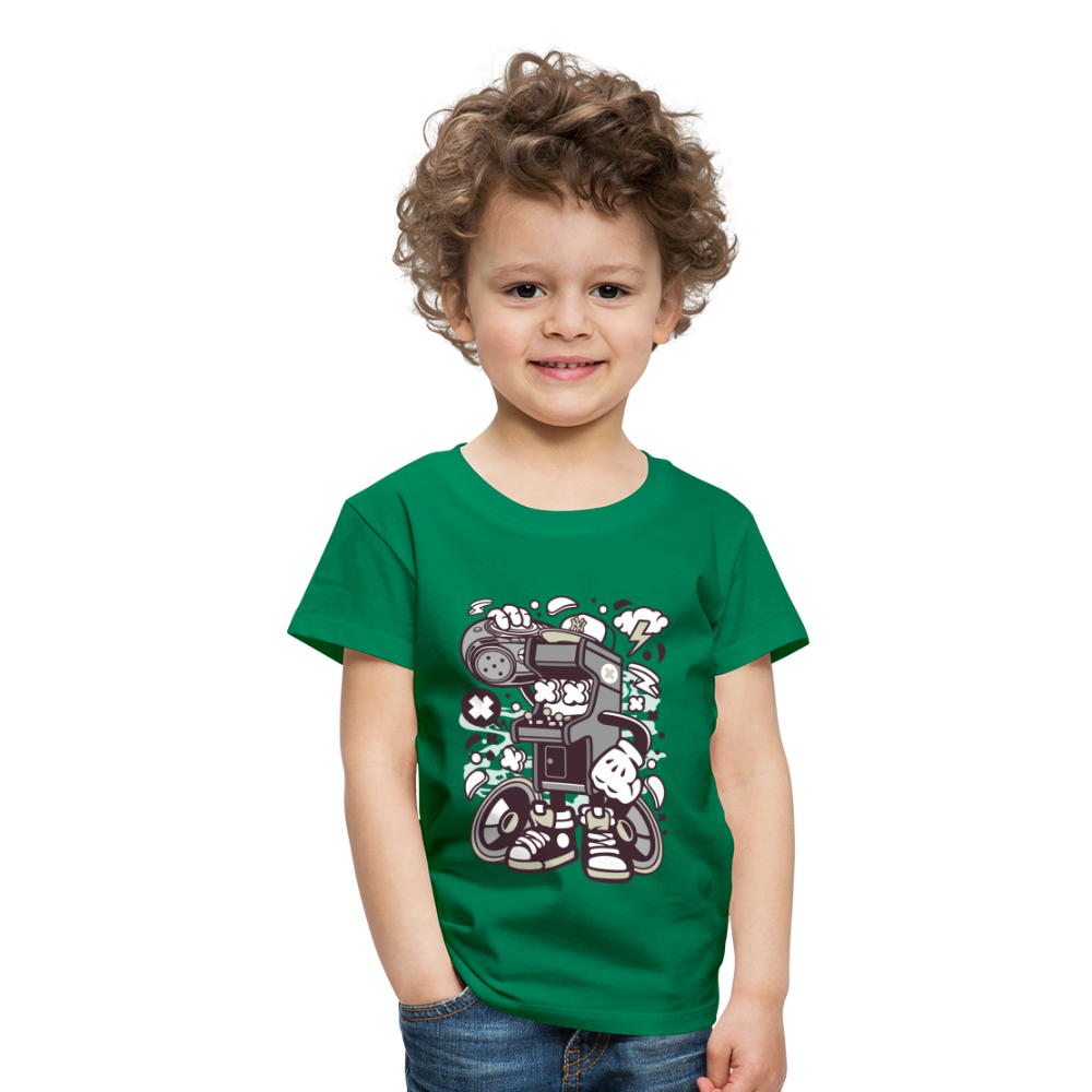 Maglietta Premium per bambini | Spreadshirt |  Arcade Game Boombox - verde kelly