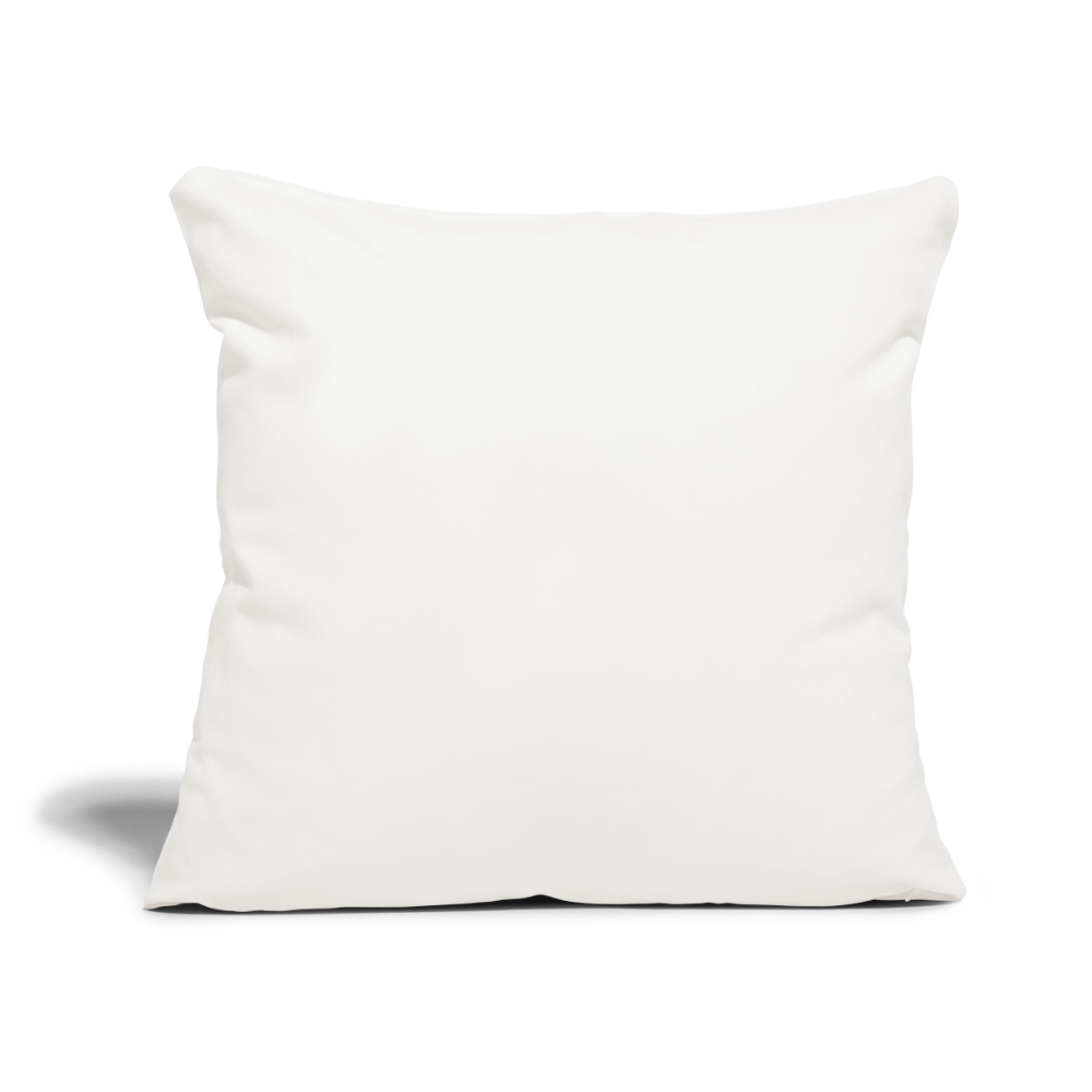 Cuscino da divano 44 x 44 cm con riempimento | Spreadshirt - bianco naturale