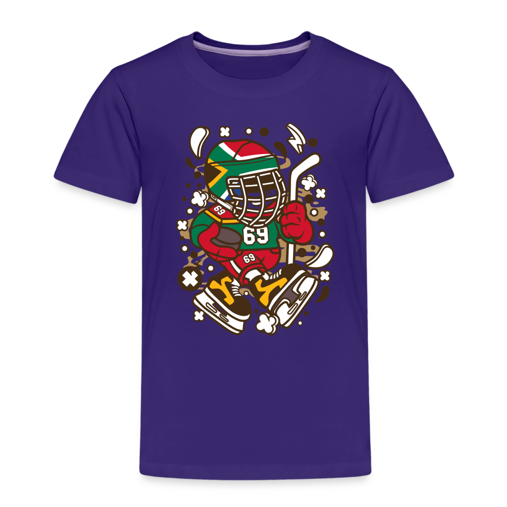 Maglietta Premium per bambini | Spreadshirt | Hockey Kid - viola