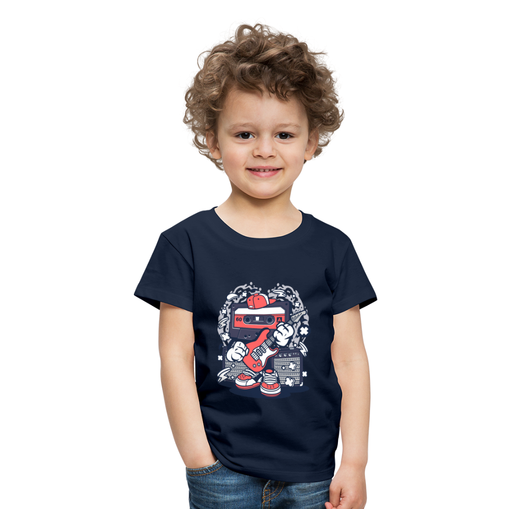 Maglietta Premium per bambini | Spreadshirt | Cassette Rockstar - navy