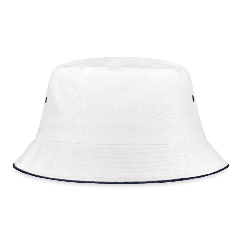 Cappello alla pescatora | Myrtle Beach - bianco/navy