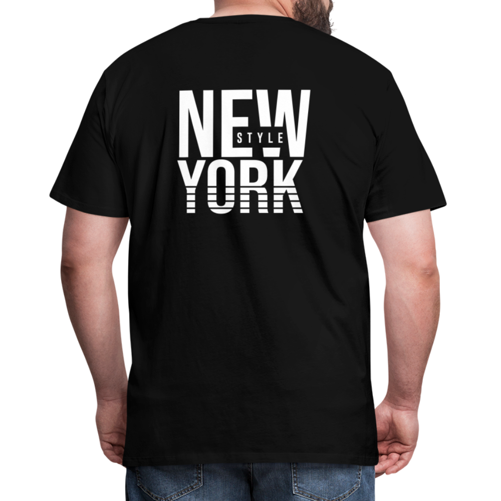 Maglietta Premium da uomo | Spreadshirt | New York Style - nero