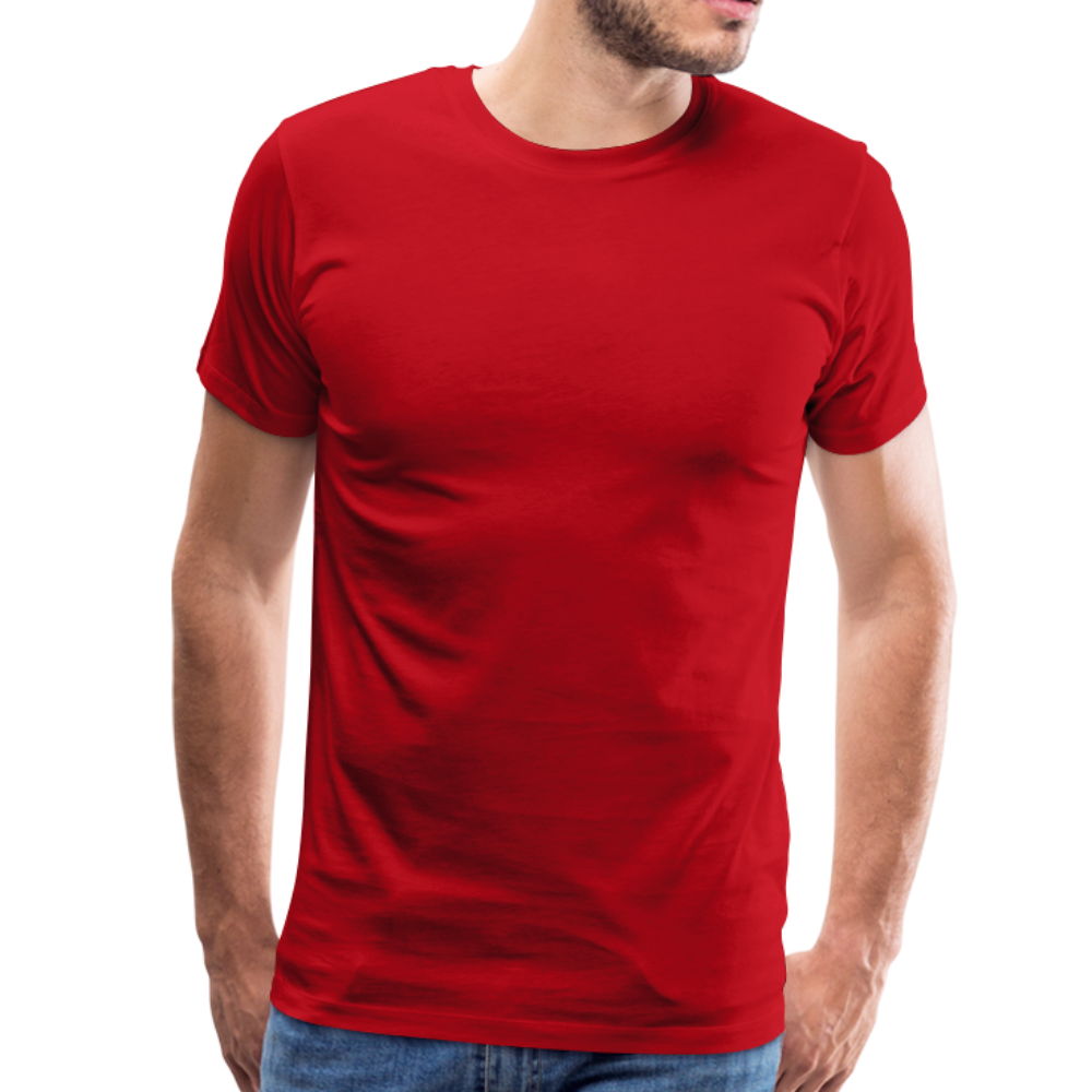 Maglietta Premium da uomo | Spreadshirt - rosso