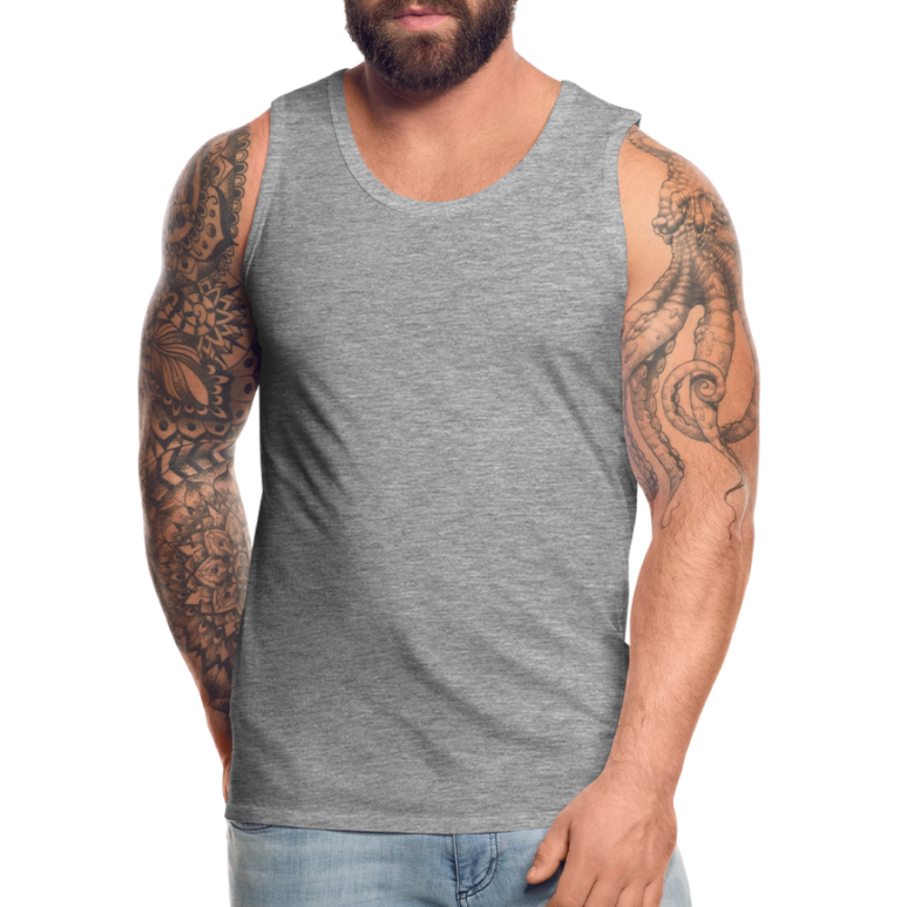 Canotta premium da uomo | Spreadshirt - grigio melange