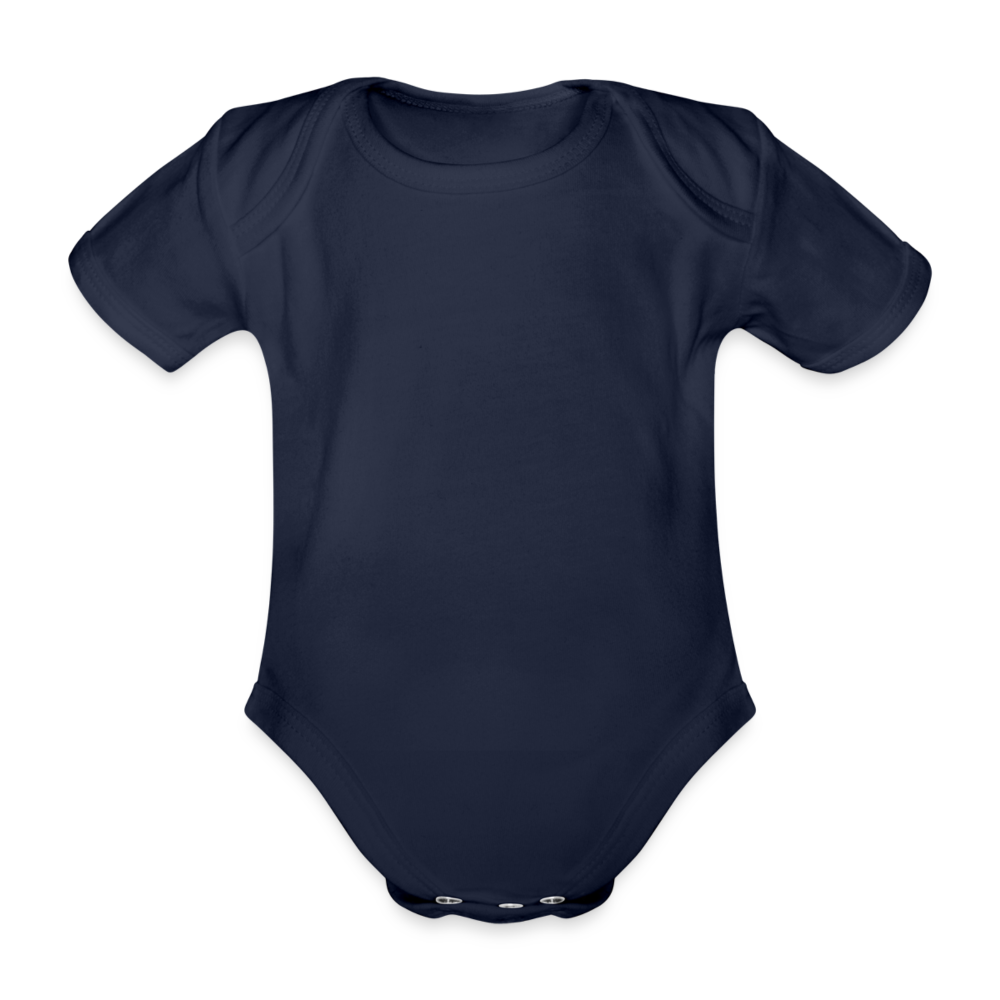 Body ecologico per neonato a manica corta | Spreadshirt - navy scuro