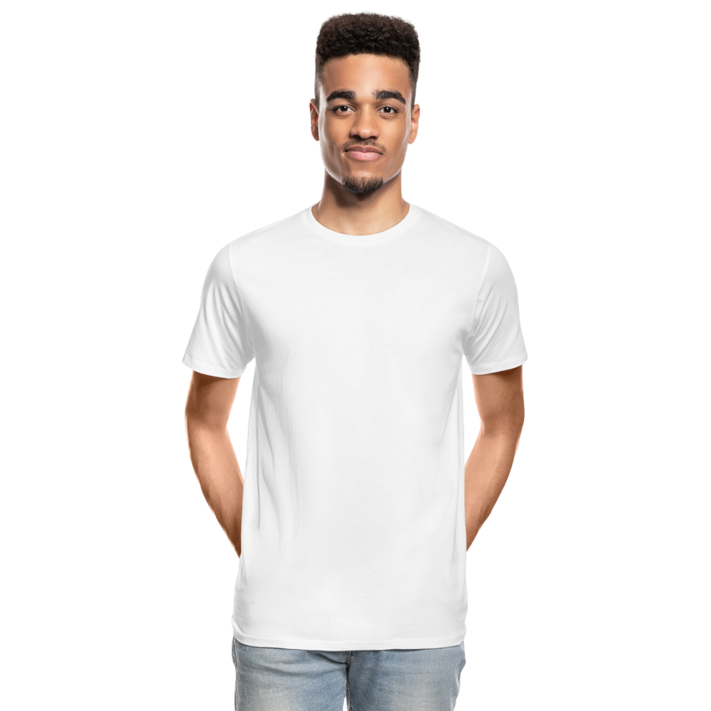 Maglietta ecologica premium da uomo | Spreadshirt - bianco