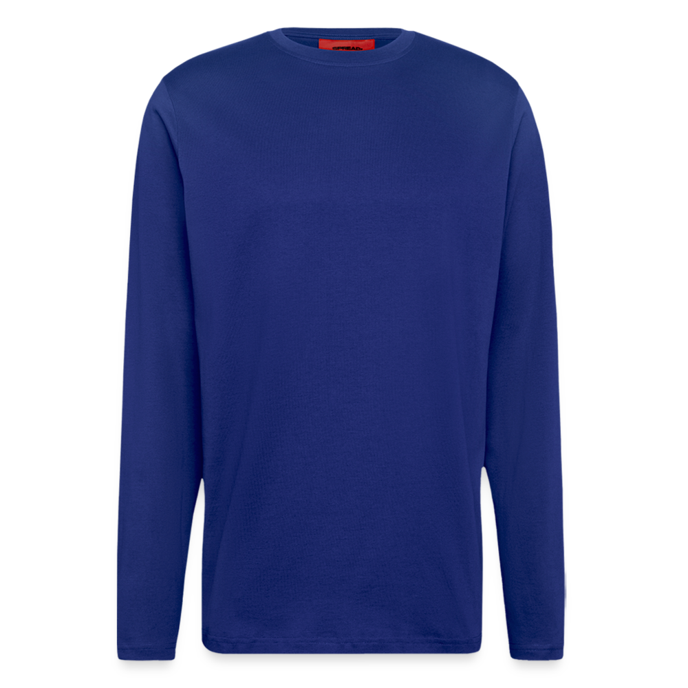 Maglia a maniche lunghe ecologica casual Made in UE | Spread - Iconic Blue