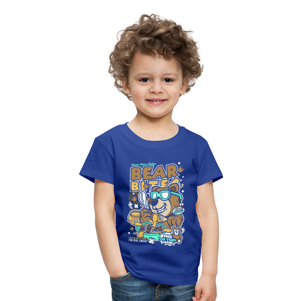 Maglietta Premium per bambini | Spreadshirt | Bear Bites - blue royal