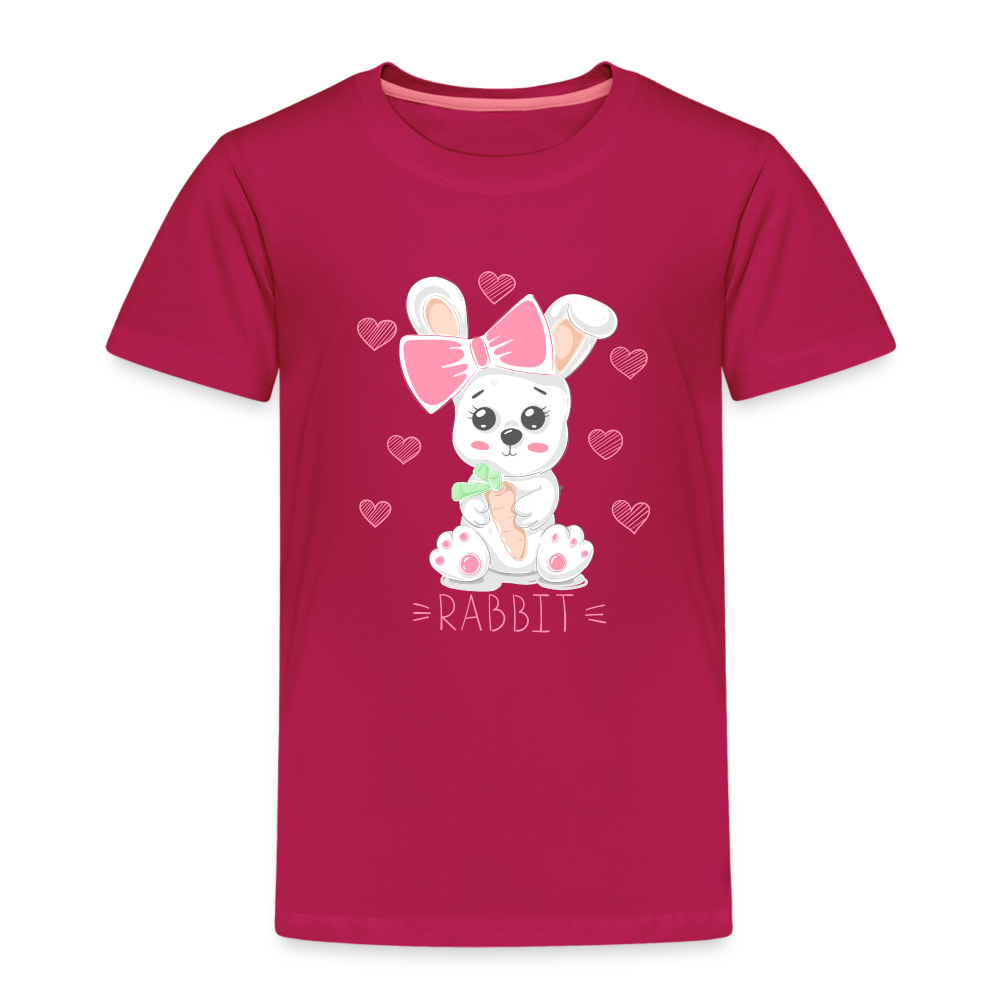 Maglietta Premium per bambini | Spreadshirt | Rabbit - Borgogna