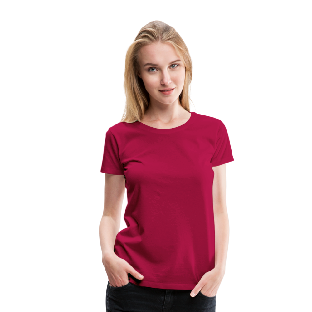 Maglietta Premium da donna | Spreadshirt - Borgogna