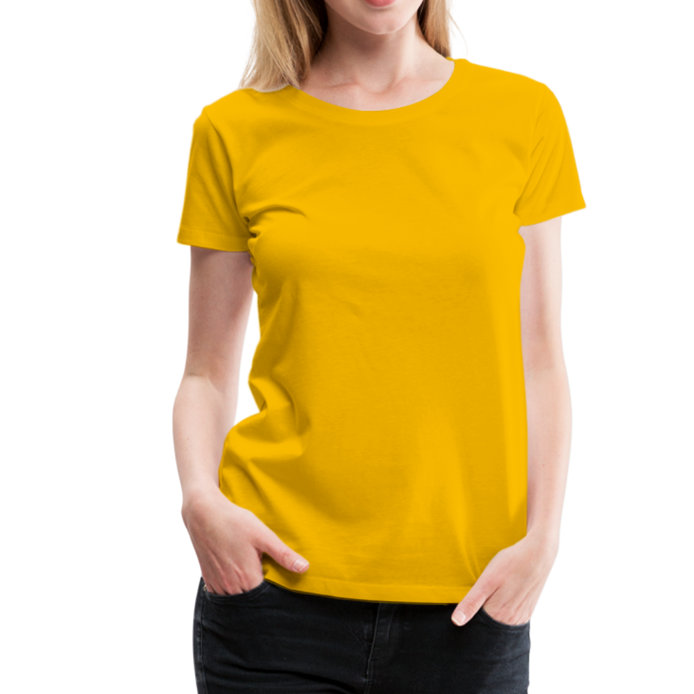 Maglietta Premium da donna | Spreadshirt - giallo sole