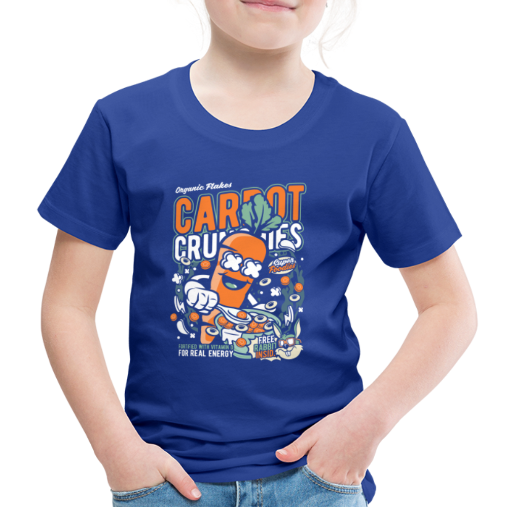 Maglietta Premium per bambini | Spreadshirt | Carrot Crunchies - blue royal