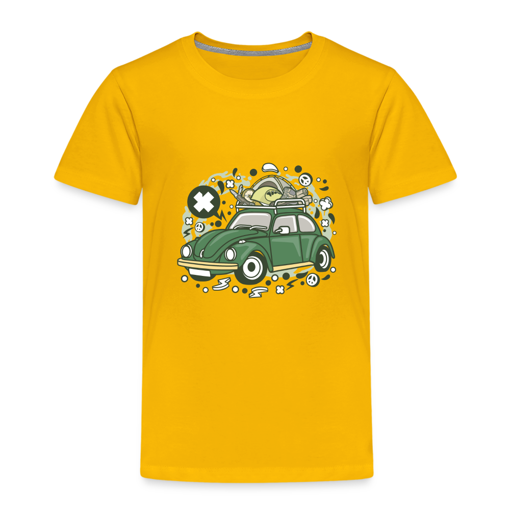 Maglietta Premium per bambini | Spreadshirt | Camp Tour - giallo sole