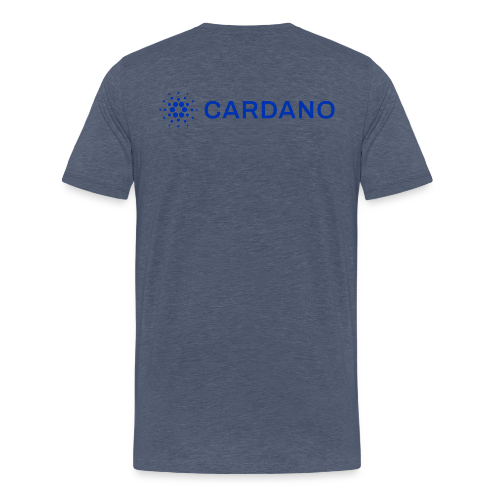 Maglietta Premium da uomo | Spreadshirt | Cardano™ #2 - bluastro