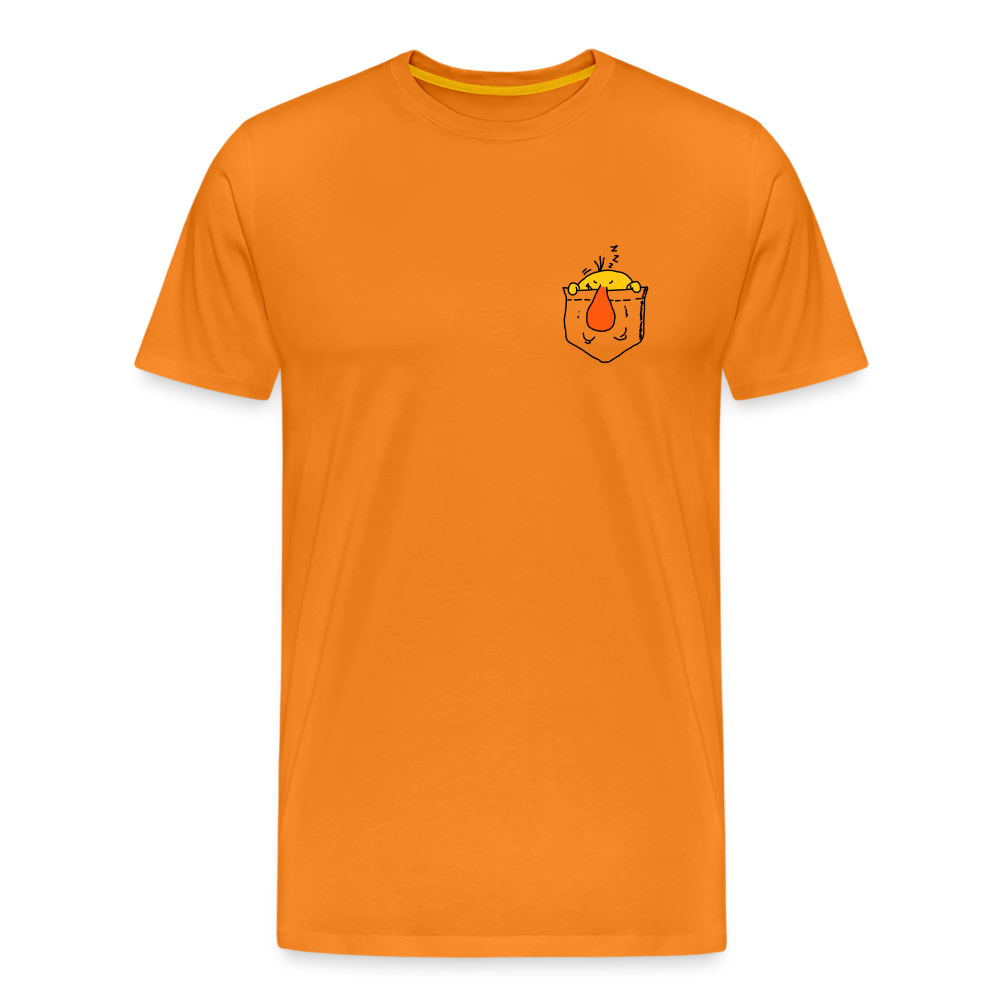 Maglietta Premium da uomo | Spreadshirt | Pocket Bug - arancione