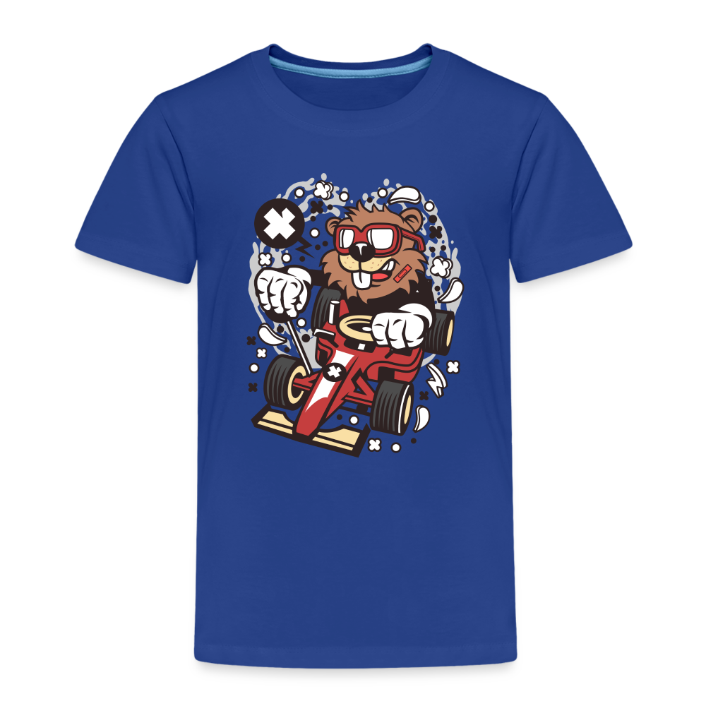 Maglietta Premium per bambini | Spreadshirt | Beaver Racer - blue royal