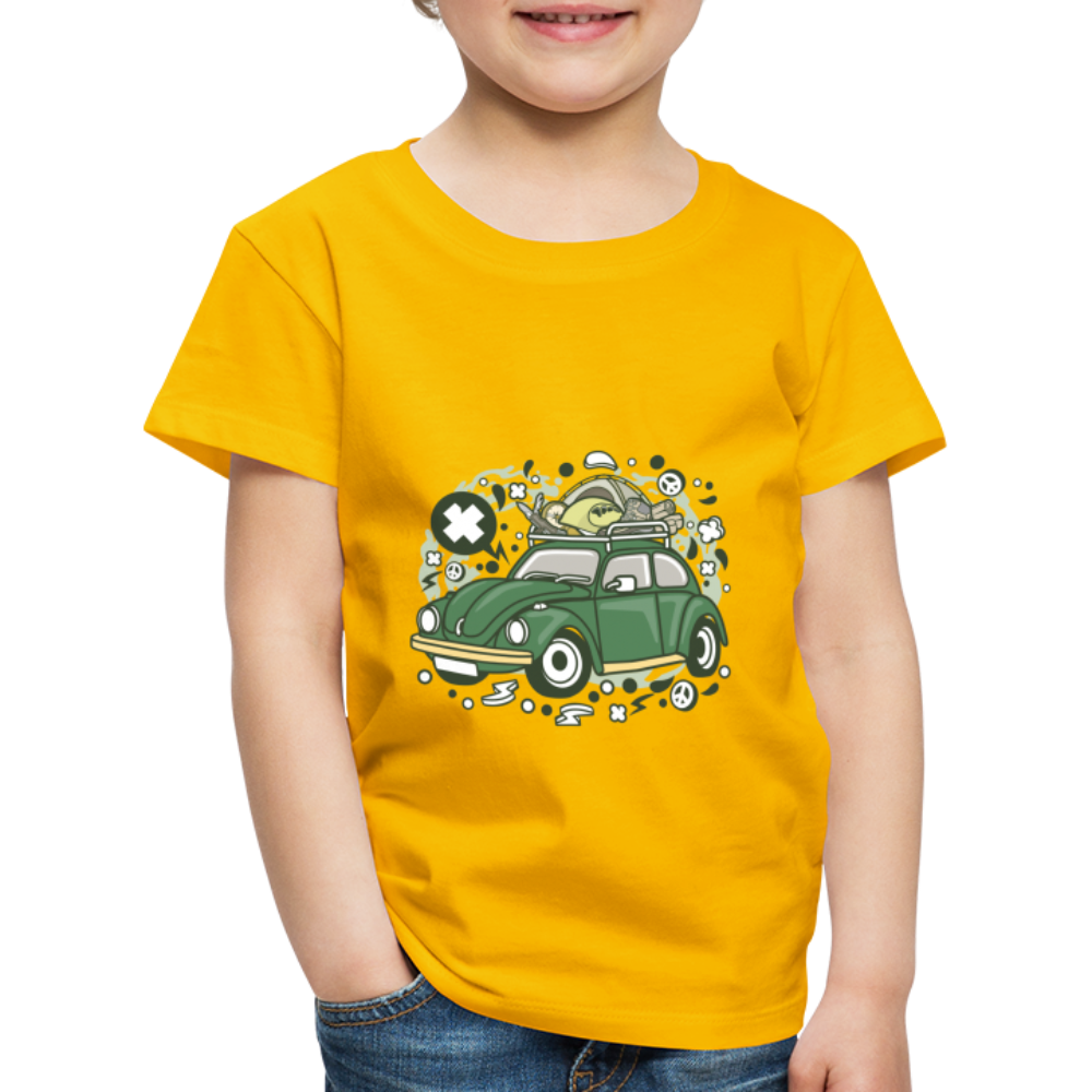 Maglietta Premium per bambini | Spreadshirt | Camp Tour - giallo sole