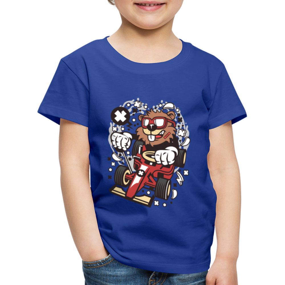 Maglietta Premium per bambini | Spreadshirt | Beaver Racer - blue royal