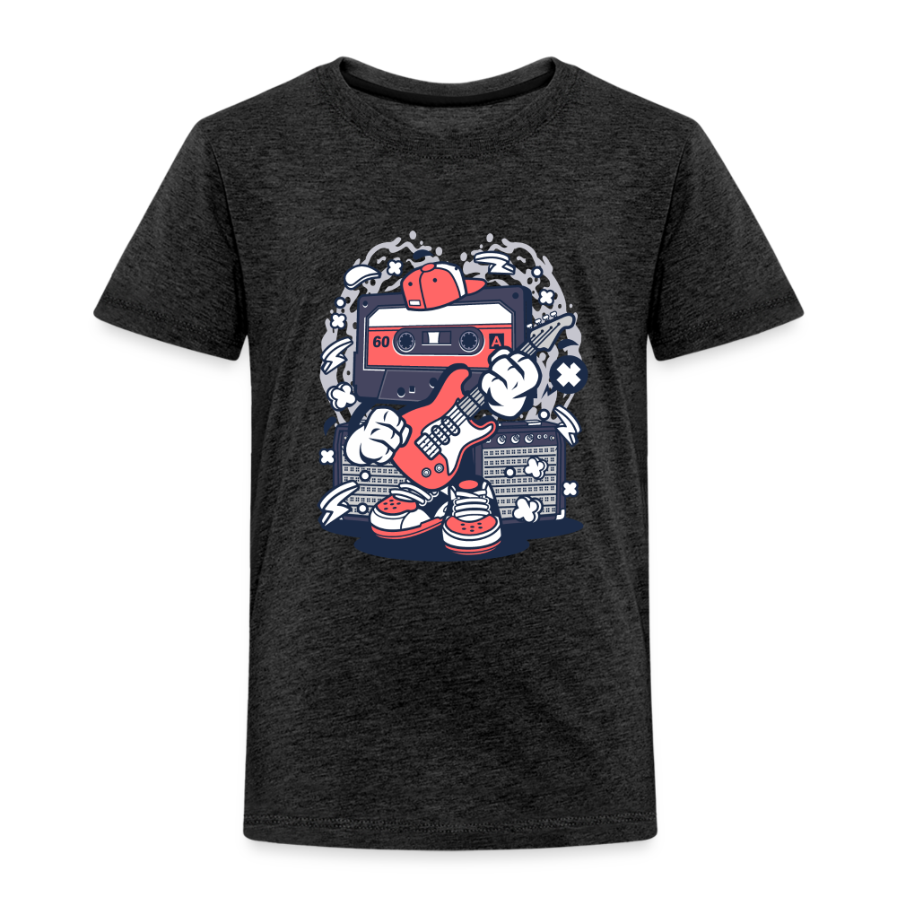 Maglietta Premium per bambini | Spreadshirt | Cassette Rockstar - antracite