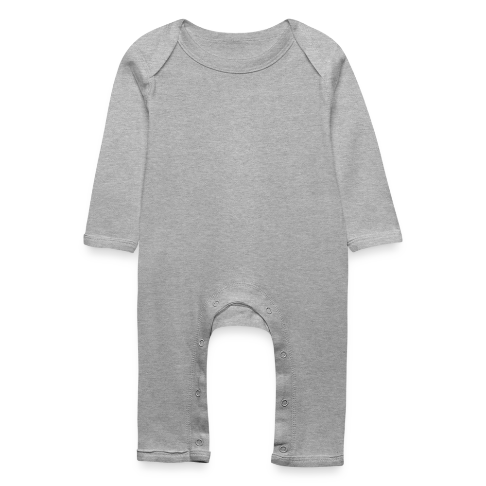 Tutina ecologica per neonato | BabyBugz - grigio melange