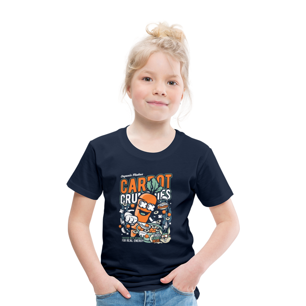 Maglietta Premium per bambini | Spreadshirt | Carrot Crunchies - navy