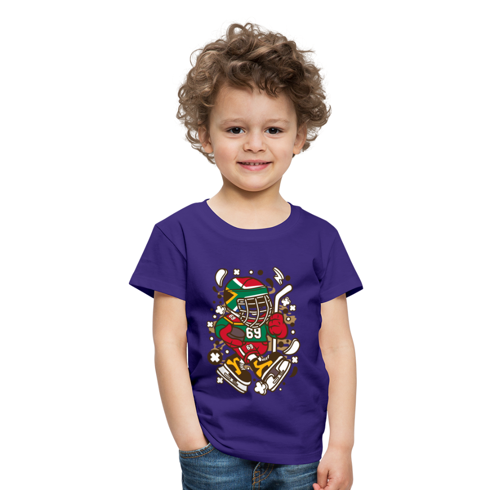 Maglietta Premium per bambini | Spreadshirt | Hockey Kid - viola