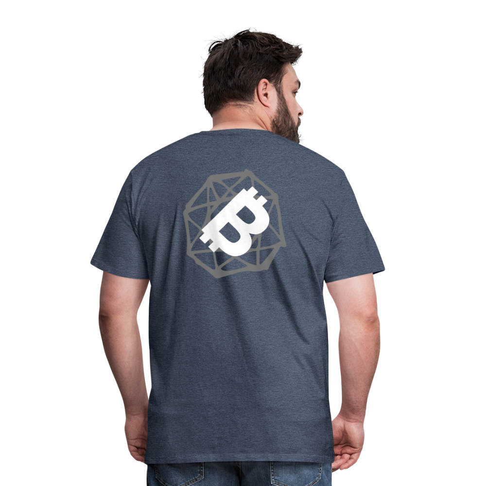 Maglietta Premium da uomo | Spreadshirt | BTC#1 - bluastro