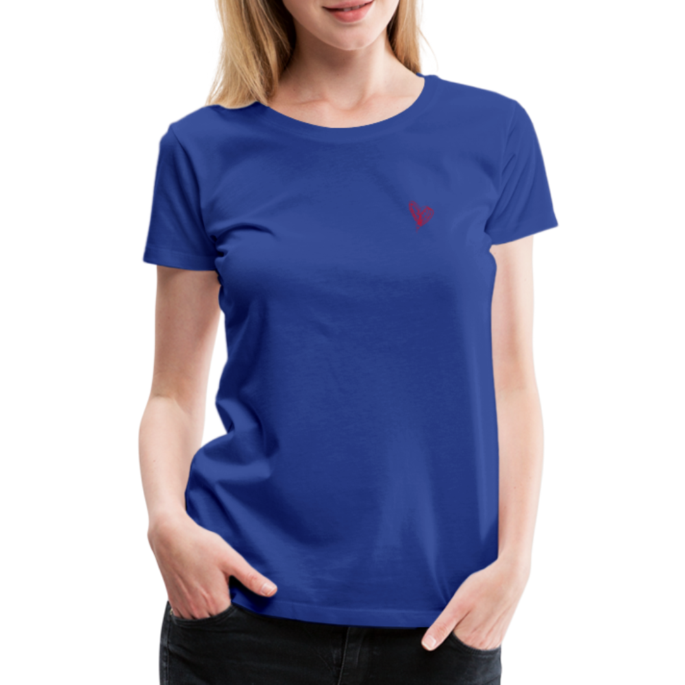 Maglietta Premium da donna | Spreadshirt | Collect Hearts - blue royal