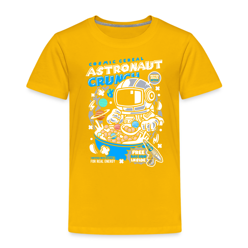 Maglietta Premium per bambini | Astronaut Crunch - giallo sole